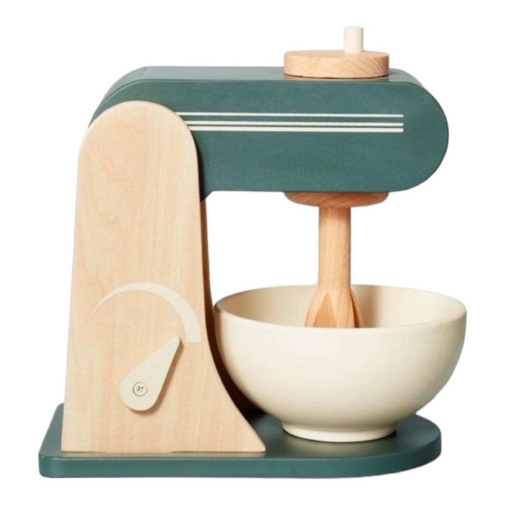 Green Wood Toy Kitchen Mixer Hearth and Hand